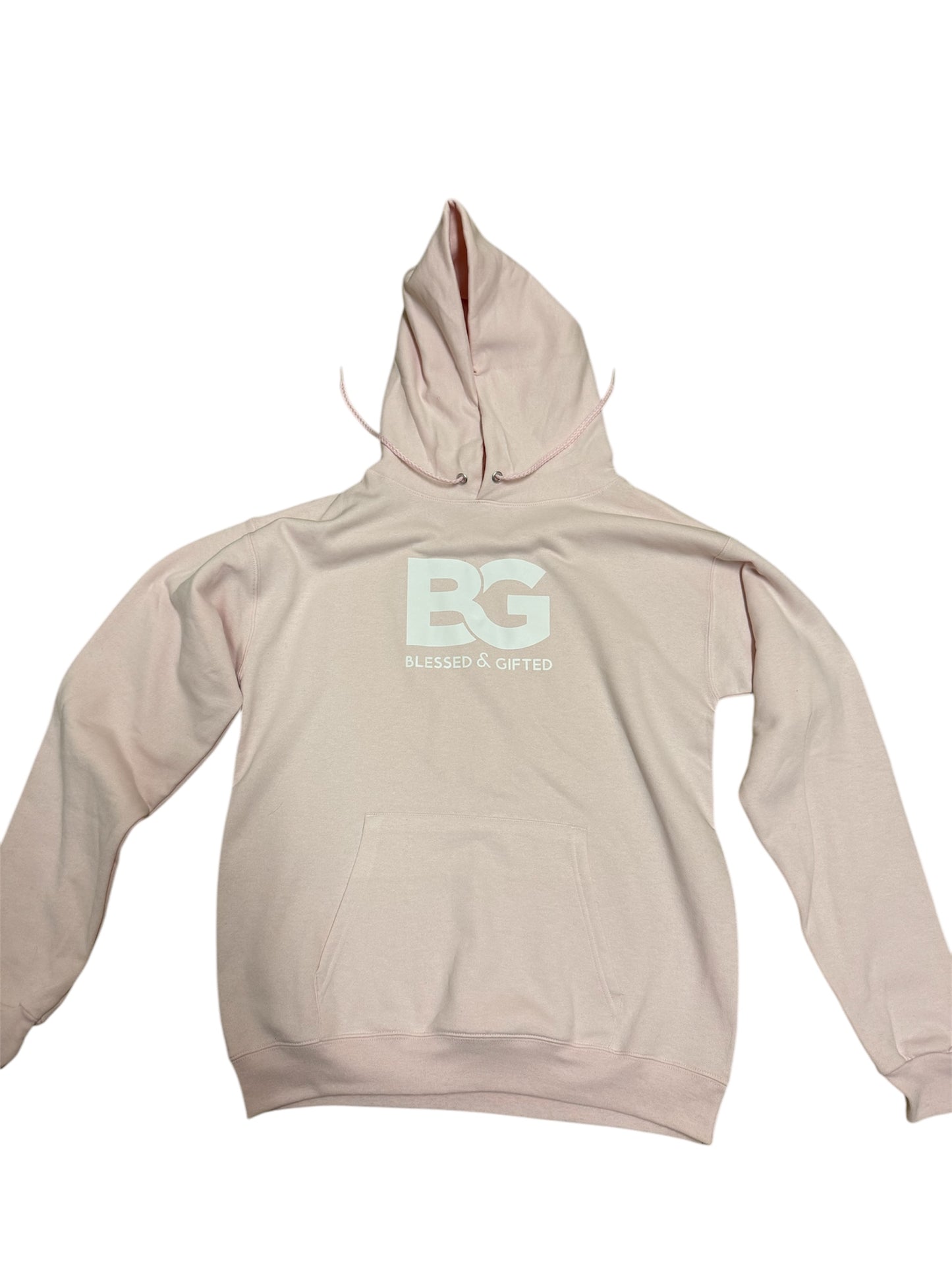 Blessed And Gifted pale pink quitting isn’t option hoodie