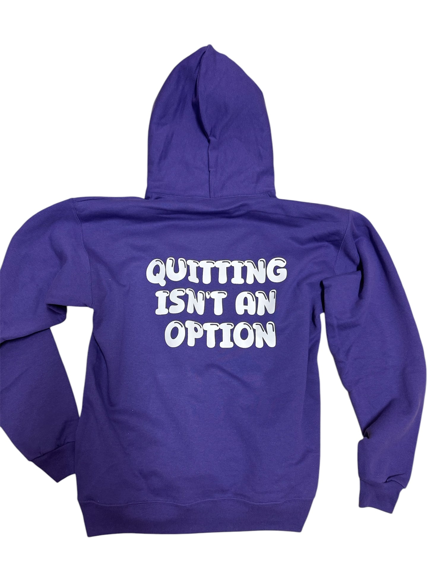 Blessed And Gifted purple quitting isn’t an option hoodie