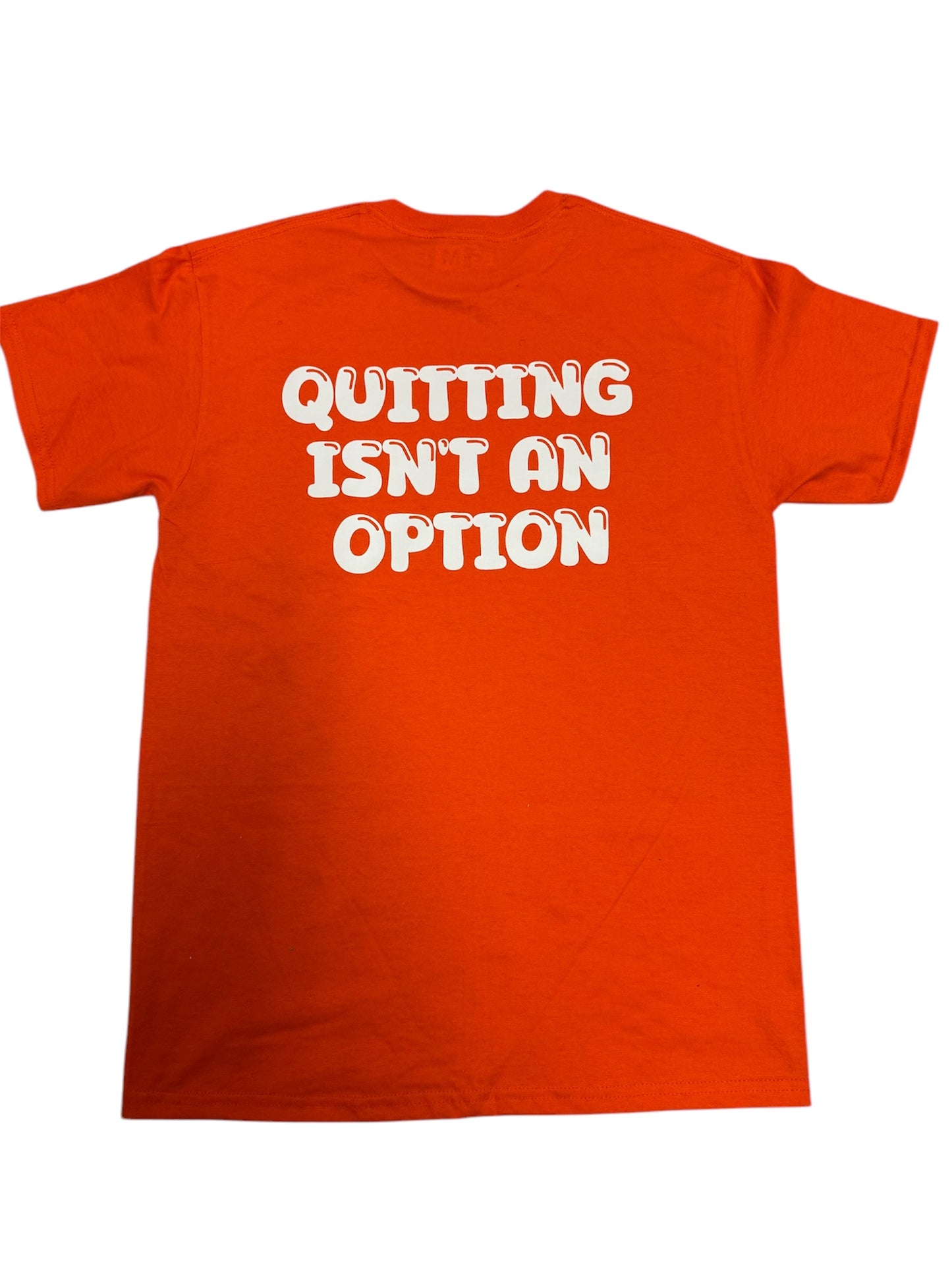 Blessed And Gifted orange quitting isn’t an option T shirt